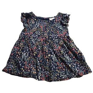 Jumping Beans Mushroom Floral Design Swing Top Girls Size 3T